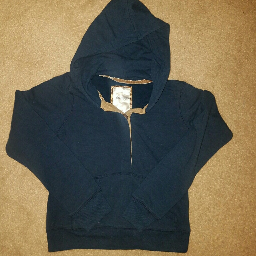 Kids Old Navy Half Button Hoodie